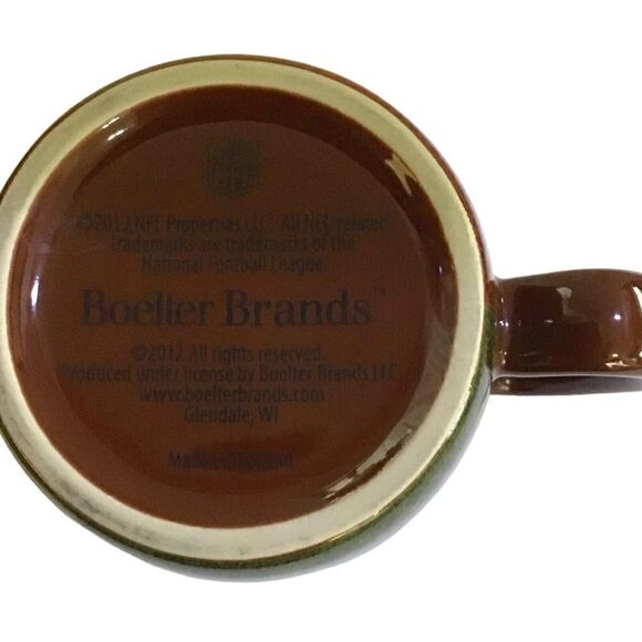 New England Patriots Cup Coffee Mug 2012 NFL Boelter Brands Football - Picture 4 of 4